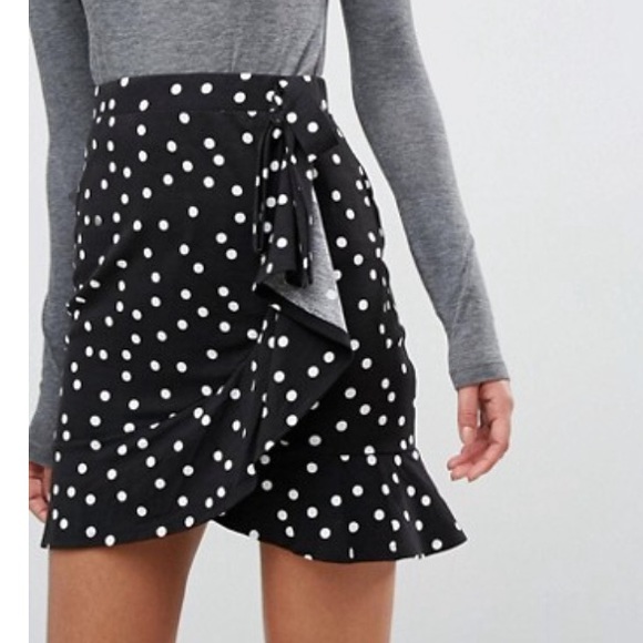 ASOS Dresses & Skirts - Polka Dot Mini Skirt